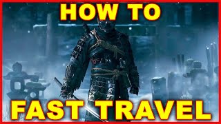 Ghost of Tsushima: How to Fast Travel