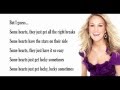 Some Hearts- Carrie Underwood (with lyrics)