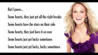 Some Hearts- Carrie Underwood (with lyrics)