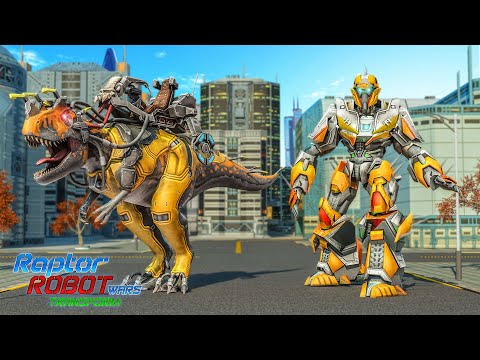 Raptor Robot Transform Game: Robot Wars