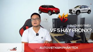 Vinfast VF5 vs Suzuki Fronx under 600 million - which car should you buy for the city?