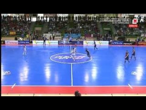 Futsal division honor Caja Segovia vs BarÇa (Semifinal Play Off 2017)