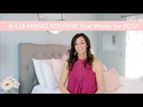How to Start a CLEANING ROUTINE That Works for YOU + Cleaning the House with Kids Video