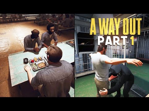 A Way Out - Part 1 - THE BEGINNING! (Prison Break Escape Game)