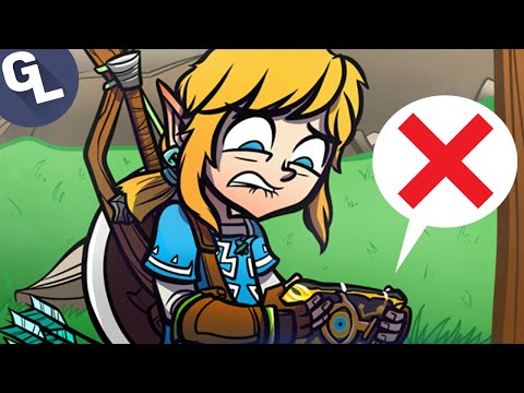 OH NO Link's Sheikah Slate is Broken