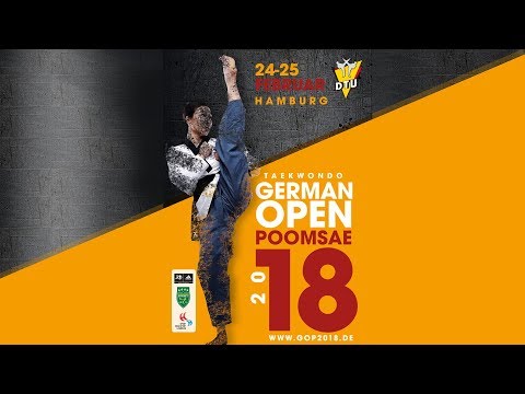 Taekwondo German Open Poomsae 2018 - Day 1