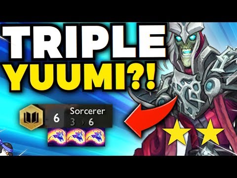 6 SORCERERS WITH 3 YUUMIS IS INCREDIBLY STRONG! | Teamfight Tactics