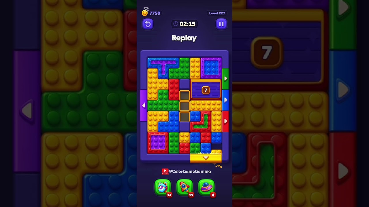 Miniature de Block Out niveau 227