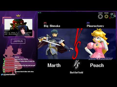 LACS 4 - Reeve (Marth) vs Jamrun (Peach) - EC Pools R2 (C5) WQF