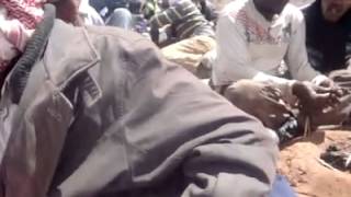 preview picture of video 'voyage risqeux dans le train ...zouerate....mauritanie'