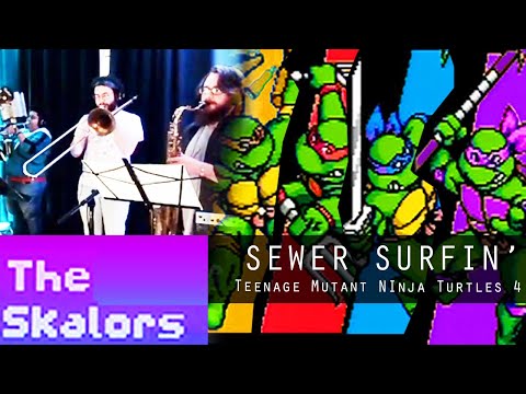 Sewer Surfin' SKA COVER (Live) | TMNT IV | The Skalors