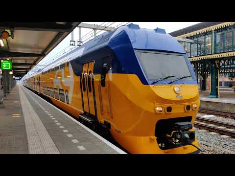 NS VIRMm 2/3 9528 in new livery departing 's-Hertogenbosch, NL 13/07/21 [4K60]
