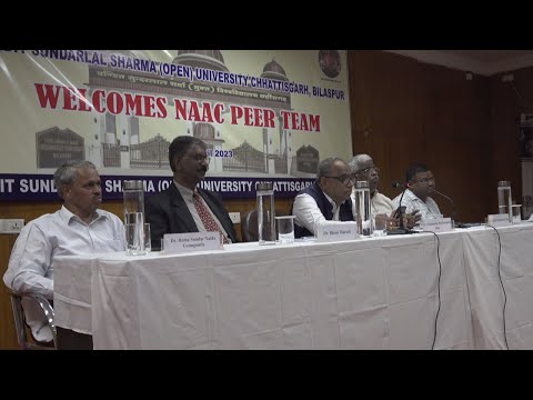 NAAC PEER TEAM VISITE PSSOU 2023