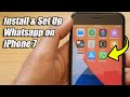 How to Install & Set Up WhatsApp on iPhone 7 - iOS 14/15 (Works In 2022)