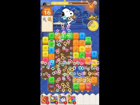 Snoopy Puzzle Journey Night Mode Level 144 - NO BOOSTERS 🐶🧩🧳 | SKILLGAMING ✔️