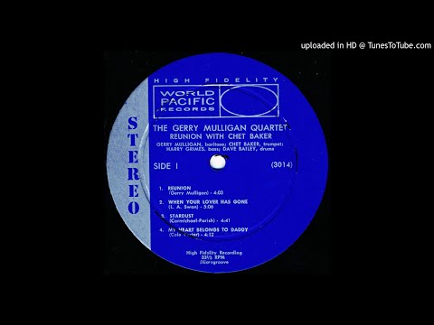 Gerry Mulligan Quartet ‎– Reunion With Chet Baker (side 1)