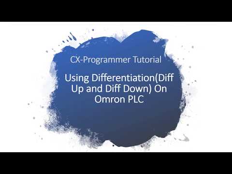 DIFFUp And DIFFD On Omron CX-Programmer