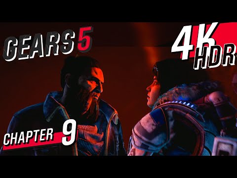 [4K HDR] GEARS 5 (Experienced / 100%) Walkthrough part 9 - Act 2: The Source of it All