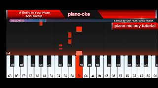 piano melody tutorial A Smile In Your Heart