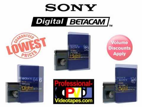 Sony Digital Betacam tapes sale best price