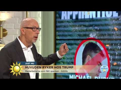 Huvuden ryker hos Trump – här är alla som fått sparken hittills - Nyhetsmorgon (TV4)