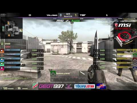 Tuddinn LAN 1 | 2016 - TEN5ION vs Pandemic - Groupstage round 2