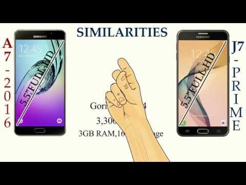 Samsung Galaxy A7 2016 vs J7 Prime(16GB), On Nxt (32GB). In-Depth Review & Comparison.