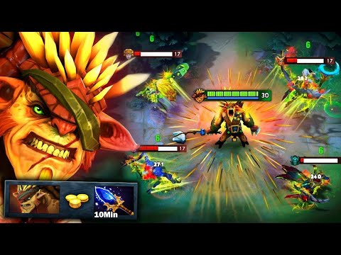 10Min Aghanim Bristleback🔥🔥29 Kills Brutal Farm Hero + Rampage🔥