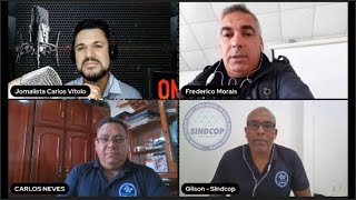 Radio Sindcop discute relaçoes e diferenças entre os sistemas prisionais do Brasil e Portugal