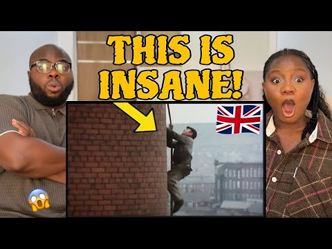 Foreigners React to Fred Dibnah - British Steeplejack Takes Down a Massive Chimney