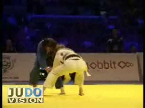 JUDO 2008 European Championships: Georgina Singleton (GBR) - Jaana Sundberg (FIN)