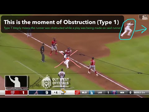 Teachable & Ask UEFL - Nats-Braves Rundown Obstruction Leaves No Angels