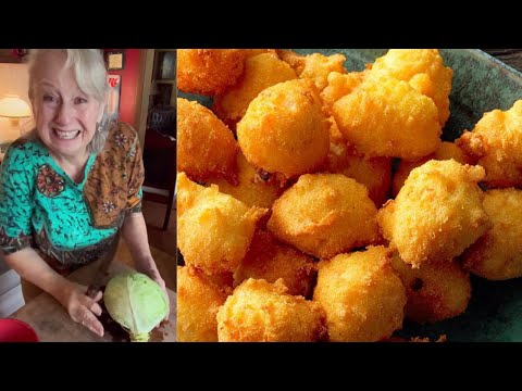 Hush Puppies,Cabbage and Tea | Cooking With Brenda Gantt 2023