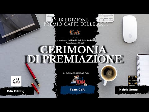 Cerimonia di premiazione della IX edizione