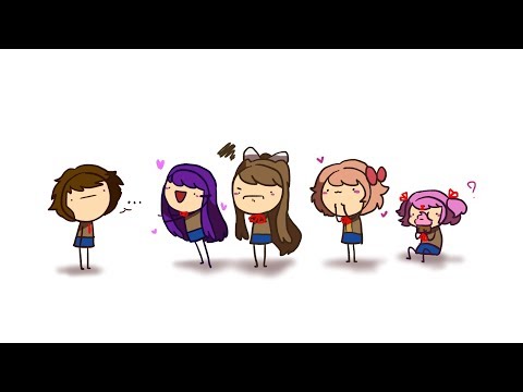HE'S MINE (doki doki family friendly literature club) //animation