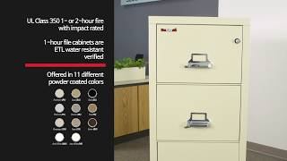 FireKing® Vertical File Cabinets