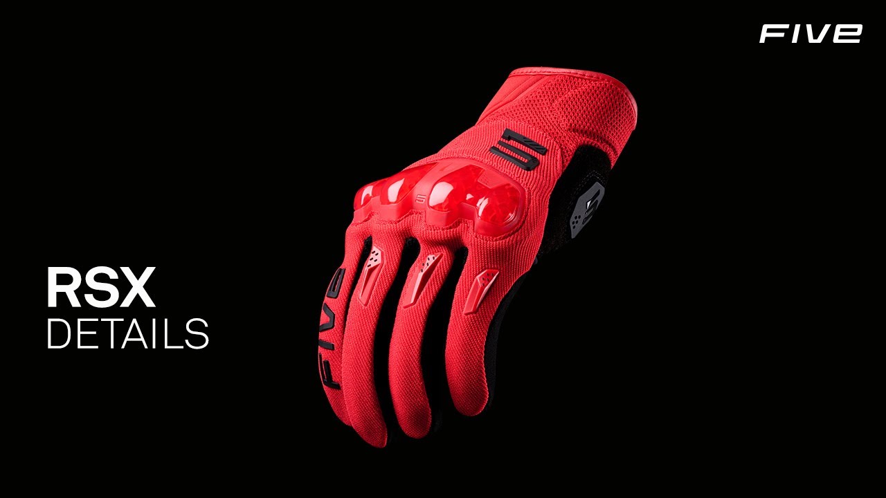 Five RSX Gloves - Camo Black / Fluo Yellow Video