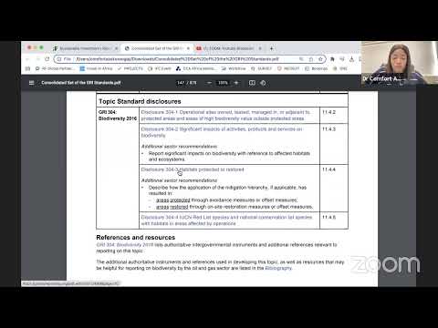 GRI Standards Review - Oil and Gas Sector Standard, An inhouse Training