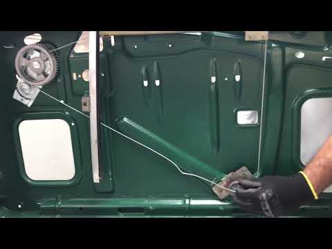 Installation of the manual glass machine for the R-3113 Opala / Caravan - 2P / 4P - Front and Rear