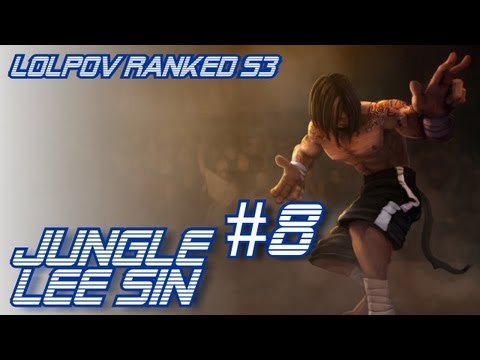 ► LoLPoV - Jungle Lee Sin #8 Ranked Diamond S3  (League of Legends Live Commentary)