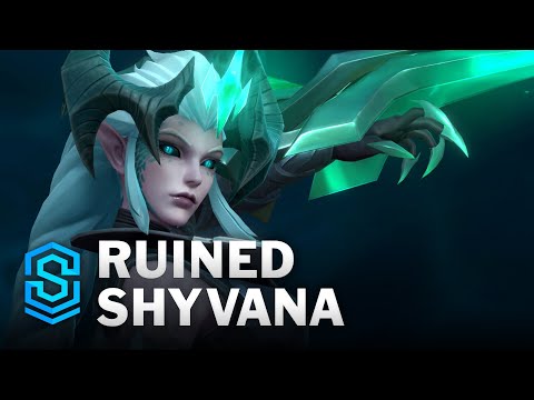 Ruined Shyvana Wild Rift Skin Spotlight