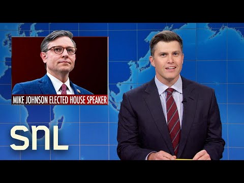 Weekend Update: Mike Johnson Elected as House Speaker, Trump Testifies in Civil Fraud Trial - SNL