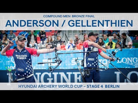 Steve Anderson v Braden Gellenthien – Compound Men Bronze Final | Berlin 2017