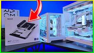 BEST Z790 Motherboard for White Gaming PCs - NZXT N7 Overview