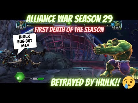 FIRST DEATH!! SEASON 29 ALLIANCE WAR.... IHULK BETRAYAL!!! DIRTY DIRTY BUG....