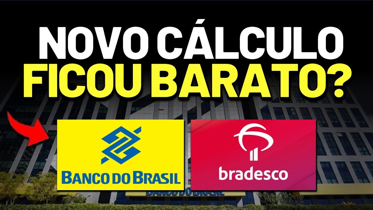 BANCO DO BRASIL ESTÁ DE GRAÇA? QUAL BANCO FICOU MAIS BARATO? DIVIDENDO BILIONÁRIO do BRADESCO e mais