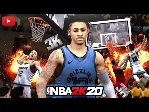 JA MORANT CRAZY POSTERIZE DUNKS | 3K SUBS SPECIAL MIXTAPE NBA2K20 MOBILE