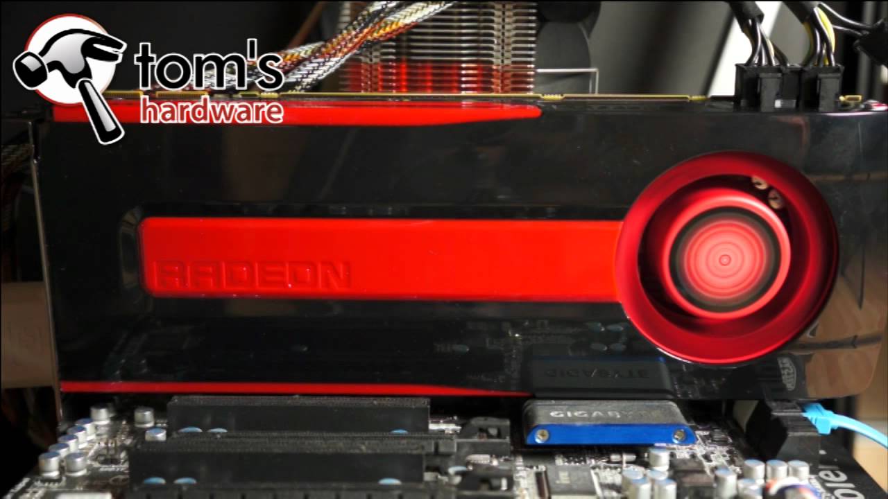 HD 7970 GHz Edition with Stock Cooler - YouTube