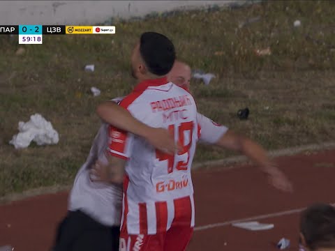GOOOOL! RADONJIĆ ZA 38 SEKUNDI ZATRESAO MREŽU: Zvezda vodi 2:0 protiv Partizana / 20.09.2025.