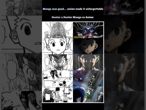 Animation carried the emotion #hunterxhunter #gon #killua #anime #fyp